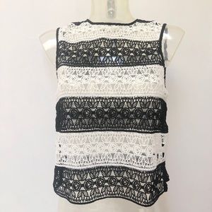lace tank • zara woman